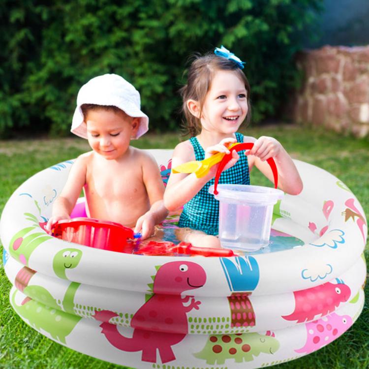 all in one place חצר וגינה PVC Inflatable Swimming Pool for Kids Baby Inflatable Safety Children Bathing Pool Round Swimming Pool Outdoor Indoor Water Play