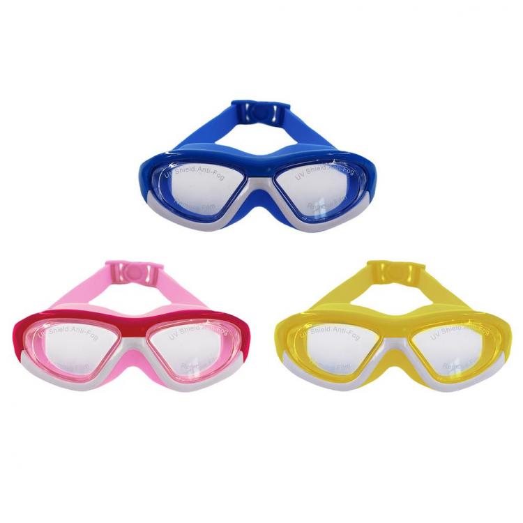 all in one place חצר וגינה Kids Swim Goggles Children Toddlers Sunglasses Anti Fog UV Protection Training Swimming Glasses With Eyewear Cases