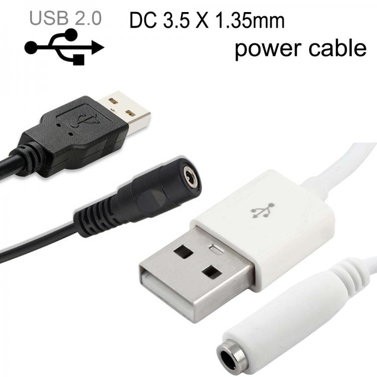 all in one place אביזרים DC 3.5 X 1.35mm Female To USB 2.0 A Male Connector Power Cable  cord Adapter black