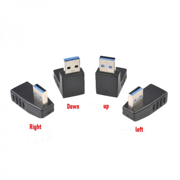 all in one place אביזרים USB 3.0 A Male to Female Extension Cable 90 Degree Right Angle Adapter Plug Factory Price Drop Shipping