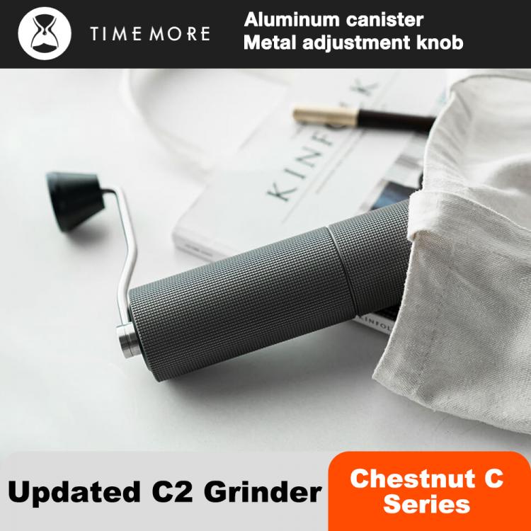 all in one place כלי מטבח ובישול TIMEMORE Chestnut C2 Upgrade Manual Coffee Grinder Portable High Quality Hand Grinder Mill With Double Bearing Positioning