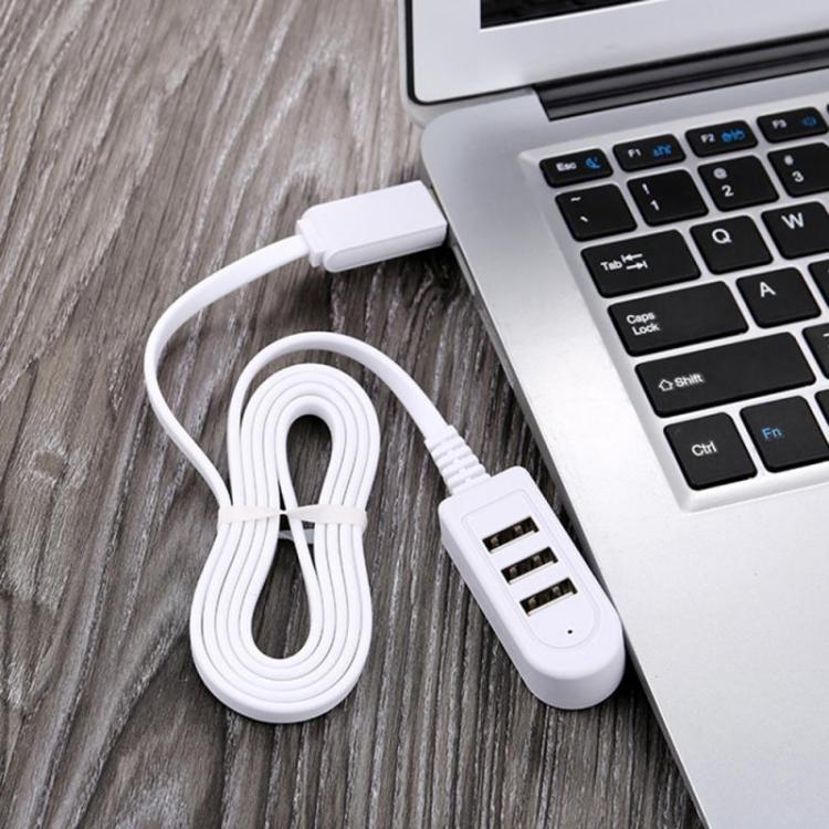 all in one place אביזרים 3-in-1 3 Port Standard USB 2.0 Interface Splitter External Extension Cable 30cm / 120cm Support Windows XP / Vista 7 / 8 OS