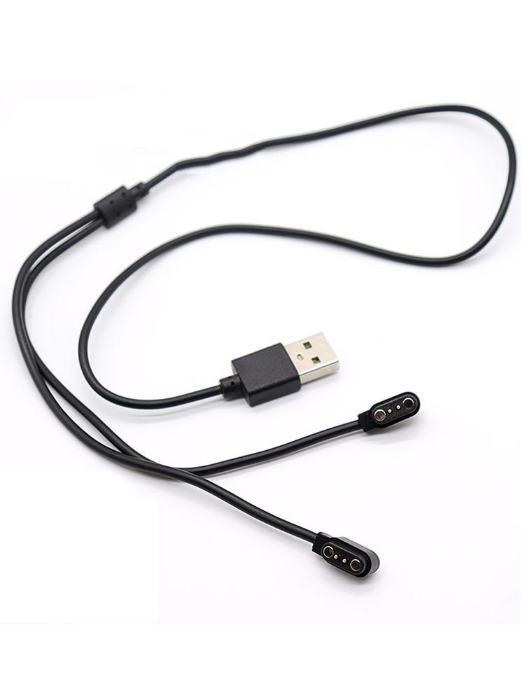 all in one place אביזרים 5PCS 2PIN One point two Magnetic Charging Cable USB 2.54 pitch Male 2 Pin Pogo Magnetic Charger Cable Cord for Smart Watch GT88