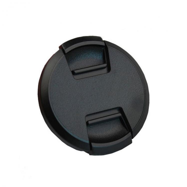 all in one place אביזרים High-quality 40.5 49 52 55 58 62 67 72 77 82mm center pinch Snap-on cap cover for SONY camera Lens
