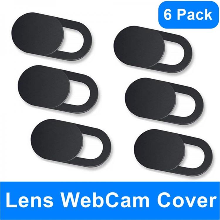 all in one place אביזרים Universal Plastic Black WebCam Cover Shutter Magnet Slider Camera Cover for IPhone Laptop Mobile Phone Len Stickers