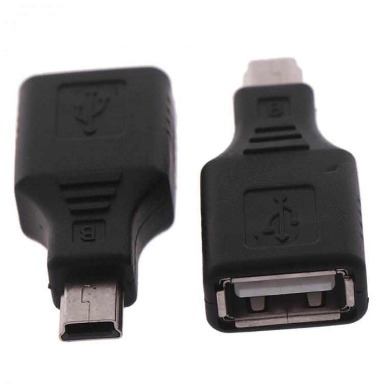 all in one place אביזרים Mini USB Male to USB Female Converter Connector Transfer data Sync OTG Adapter for Car AUX MP3 MP4 Tablets Phones U-Disk