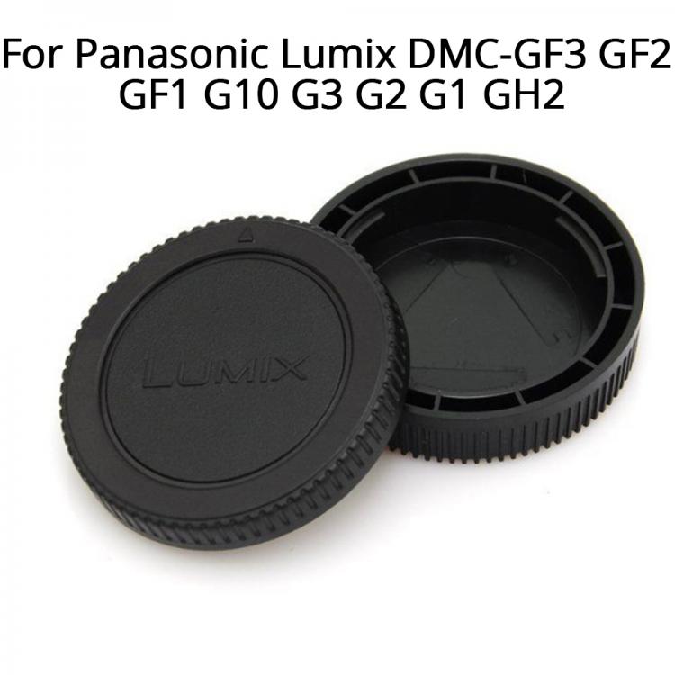 all in one place אביזרים Len Caps Lenses Accessories For Panasonic Lumix DMC-GF3 GF2 GF1 G10 G3 G2 G1 GH2 Rear Lens + Body Cap Cover