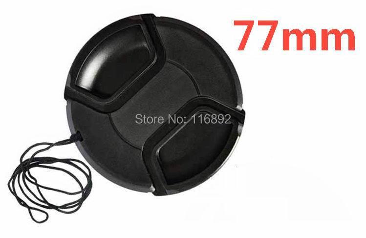 all in one place אביזרים 77mm center pinch Snap-on cap cover for 77mm  camera Lens