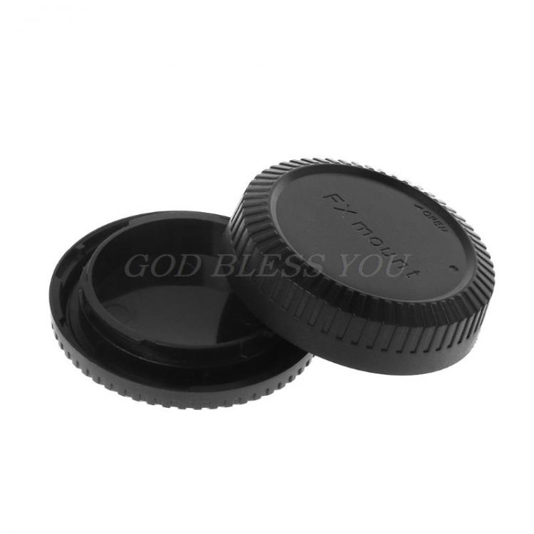 all in one place אביזרים Rear Lens Body Cap Camera Cover Anti-dust Protection Plastic Black for Fuji Fujifilm FX X Mount Drop Shipping