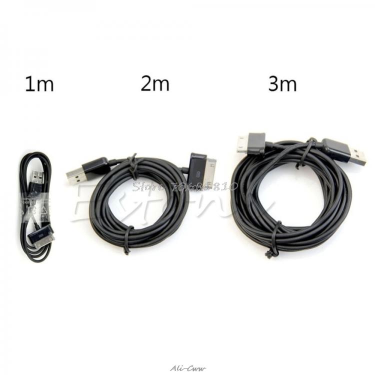 all in one place אביזרים 1m/2m/3m USB Sync Data Charging Cord For Samsung Galaxy Tab 2 7 8.9 10.1" P1000