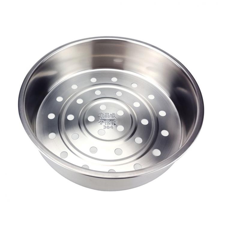 all in one place כלי מטבח ובישול Stainless Steel Steamer Cooker Household Thickening Deepening Rice Cooker Steaming Basket Vegetable And Fruit Drain Honest