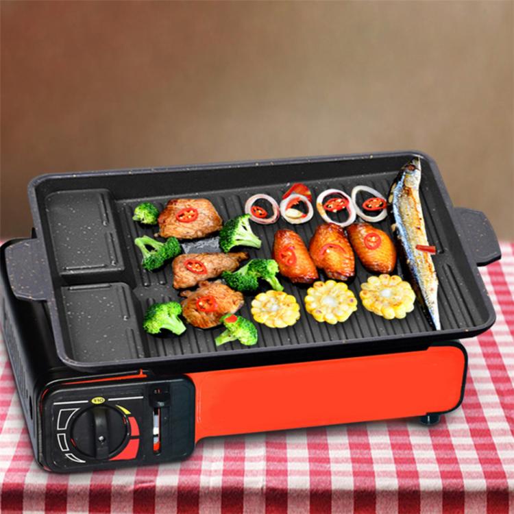 all in one place כלי מטבח ובישול 32 X 26cm Medical Stone Barbecue Frying Grill Pan Rectangle Non-Stick Grill Cookware Korean BBQ Tray Barbecue Plate Kitchen Tool