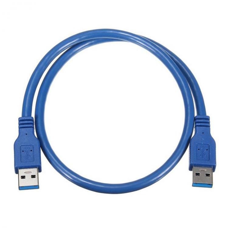 all in one place אביזרים Fast Speed USB 3.0 data cable USB cable high speed A male to A male cable 0.6 m AM/AM extension cable