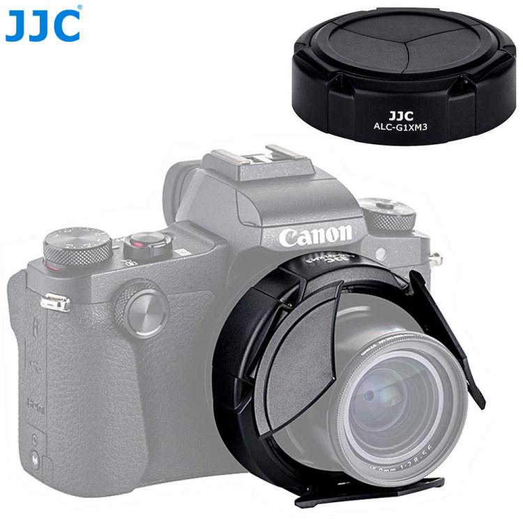 all in one place אביזרים JJC Dedicated Auto Open and Close Lens Cap Lens Protector for Canon PowerShot G1X Mark III  G1X M3 Digital Camera Auto Lens Cap