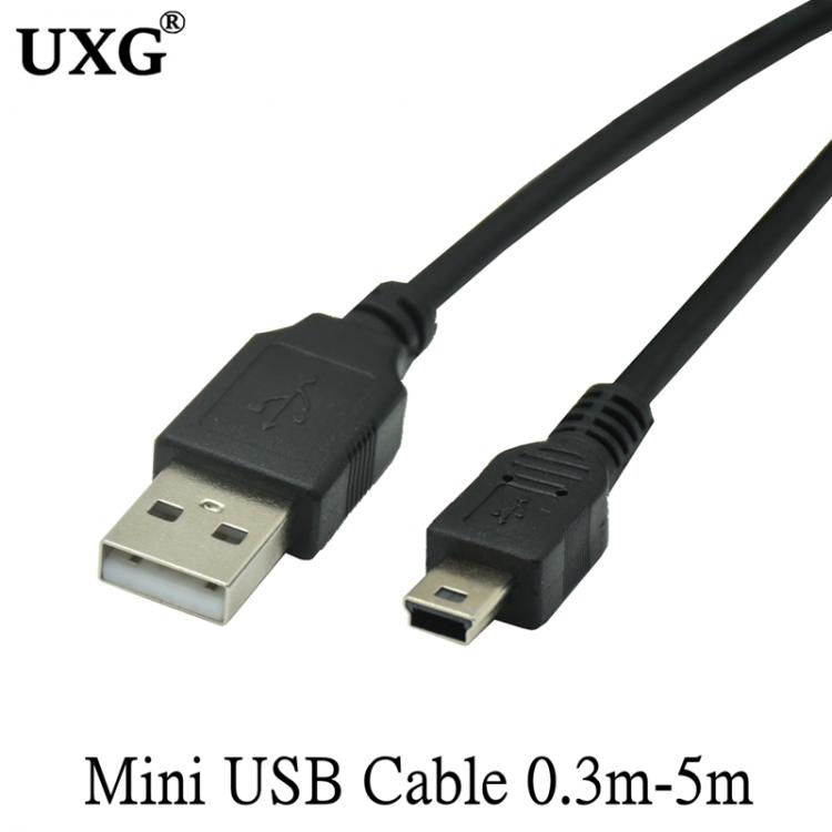 all in one place אביזרים 5M 3M 1.5M 0.3M Mini USB Cable Mini USB to USB Fast Data Charger Short Cable for MP3 MP4 Player Car DVR GPS Digital Camera HDD