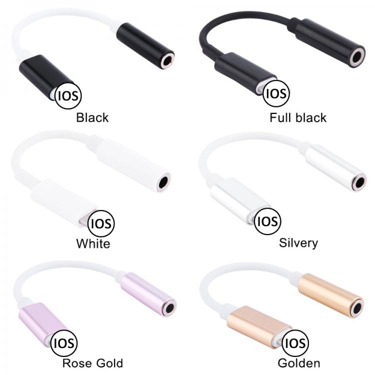 all in one place אביזרים Adapter For iPhone to 3.5mm Headphones Adapter For 11 Pro Max /XS/XR/X/8 Aux 3.5mm Jack Cable For ios Adapter Accessories