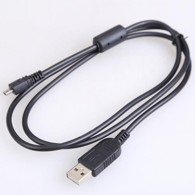 all in one place אביזרים 1M USB Data Cable Camera Data Pictures Video Sync Transfer Cables Cord Wire 8pin for Nikon/Olympus/Pentax/Sony/Panasonic/Sanyo