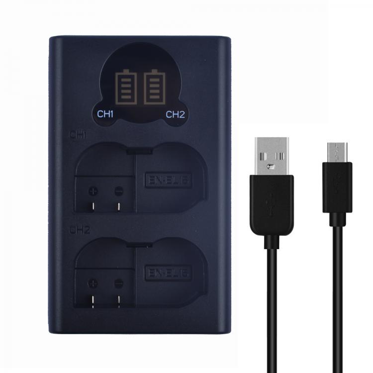 all in one place אביזרים EN-EL15a MH-25a Dual LCD USB Battery Charger Compatible with for Nikon Z6 Z7 1V1 D800 D850 D810E D810A D810 D800E D800 Cameras