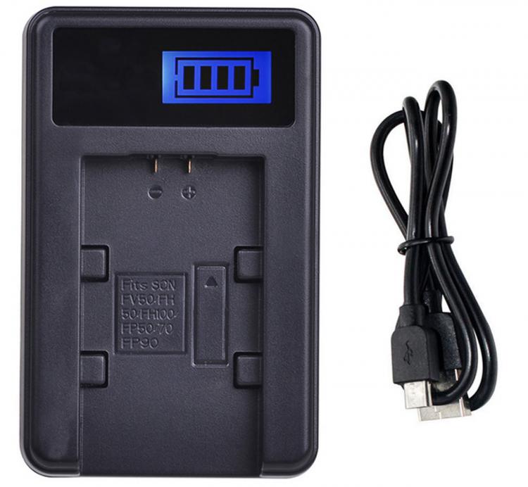 all in one place אביזרים Battery Charger for Sony NP-FV30, NP-FV50, FV50, NP-FV50A, NP-FV70, FV70, NP-FV70A, NP-FV100, NP-FV100A InfoLithium V Series