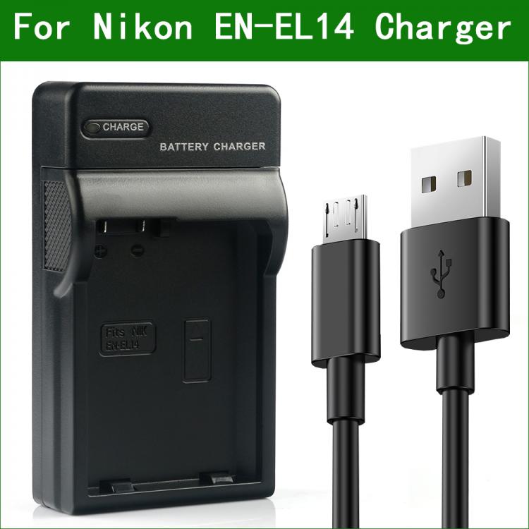 all in one place אביזרים EN-EL14 ENEL14 EN EL14 MH-24 Digital Camera Battery Charger For Nikon D3300 D3400 D3500 D5100 D5200 D5300 D5500 D5600 Df