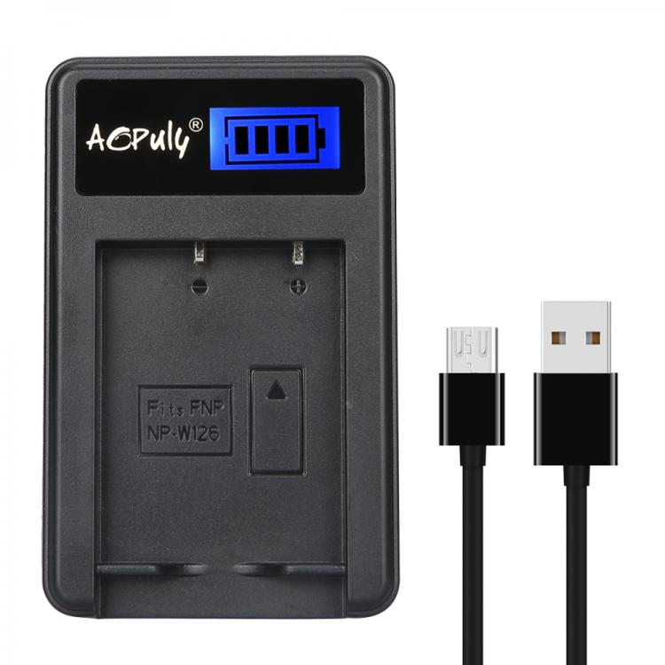 all in one place אביזרים AOPULY NW-W126 USB Battery Charger for Fujifilm NP-W126 and Fuji FinePix HS30EXR HS33EXR HS50EXR X-A1 X-E1 X-E2 X-M1 X-Pro1 X-T1