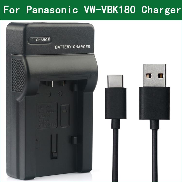 all in one place אביזרים LANFULANG VW-VBK180, VW-VBK360, Battery Charger for Panasonic HC-V700 SDR-S70 VW-VBL090 VW VBK360 HC-V10