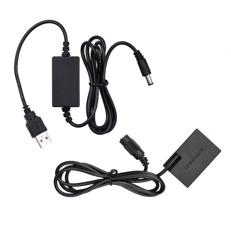 all in one place אביזרים Andoer DC Coupler Dummy Battery Replace of LP-E18 Battery USB DC Converter Single USB for Canon 750D Kiss X8i T6i 760D Rebel SL2