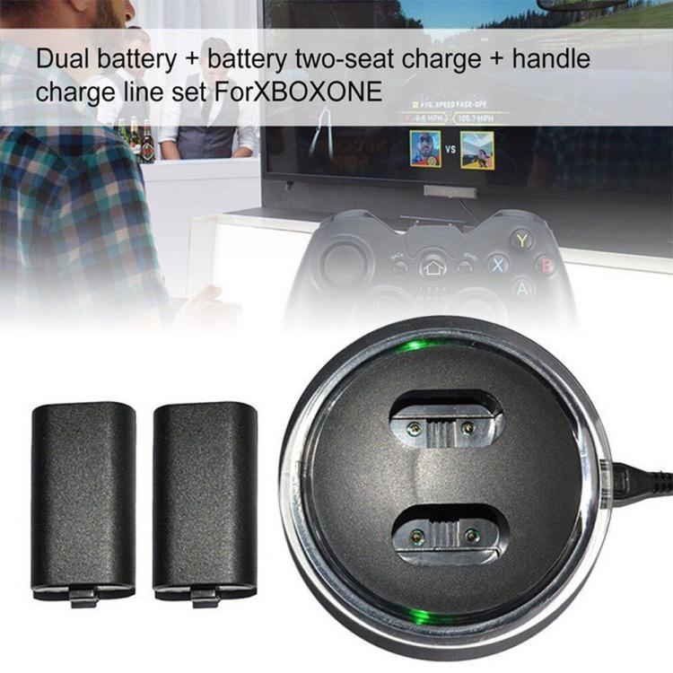 all in one place אביזרים Dual Charging Dock Station Controller Rechargeable Battery for Xbox One Handle NK-Shopping