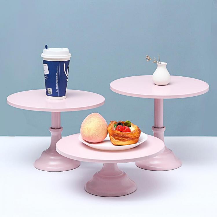 all in one place כלי מטבח ובישול Cake stand party display stand wedding decoration wrought iron birthday Candy plate tray dessert fudge desktop afternoon tea