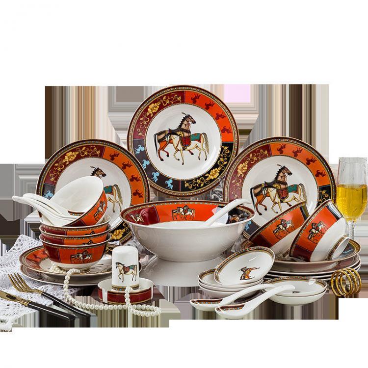 all in one place כלי מטבח ובישול Jingdezhen tableware ceramic bowl factory direct sales, creative bowl and gift bowl