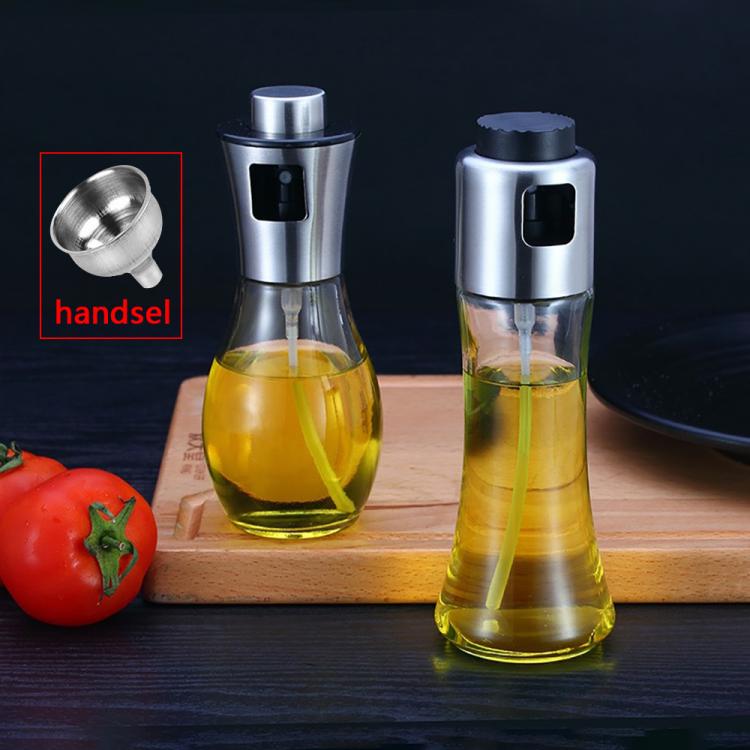 all in one place כלי מטבח ובישול New Kitchen Oil Sprayer Glass Bottle for Cooking Baking Salad BBQ Seasoning Spray Kitchen Tool Olive Oil Vinegar Dispenser