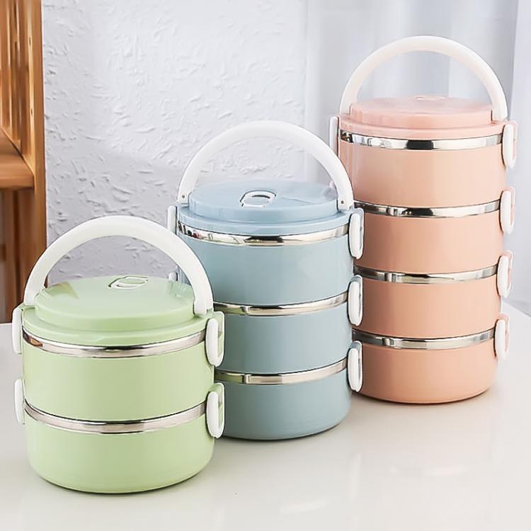all in one place כלי מטבח ובישול Cute Japanese Lunch Box For Kids School Portable Food Container Stainless Steel Bento Box Kitchen Leak-Proof Lunchbox Heated