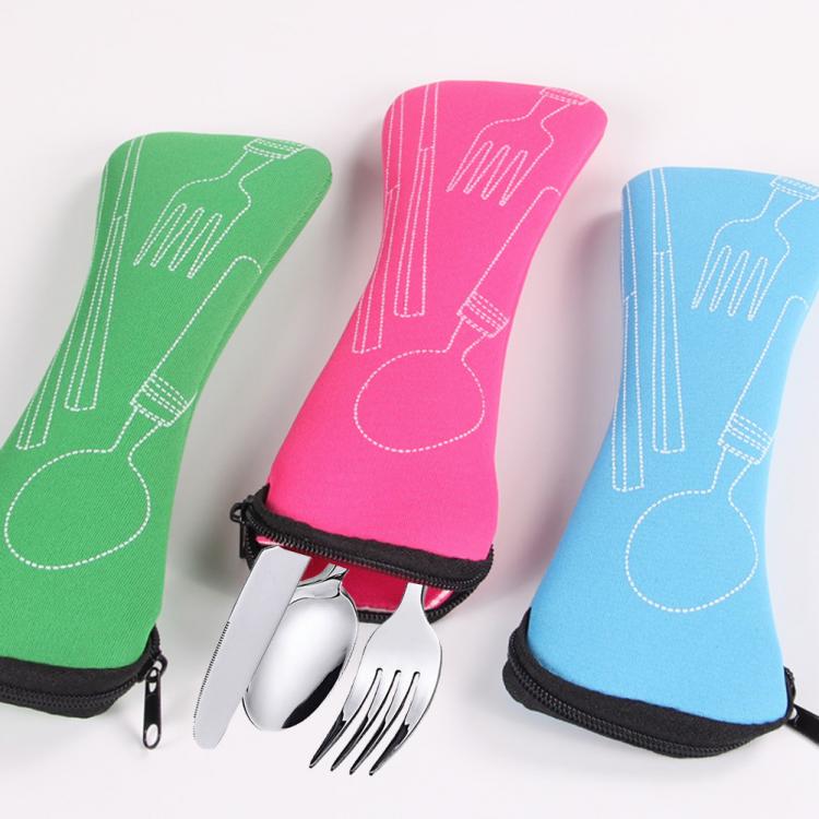 all in one place כלי מטבח ובישול Portable Tableware Bag Cutlery Bag Dinner Set Travel Packaging Storage Box Dinnerware Picnic Fork Spoon Bag Without Dinnerware