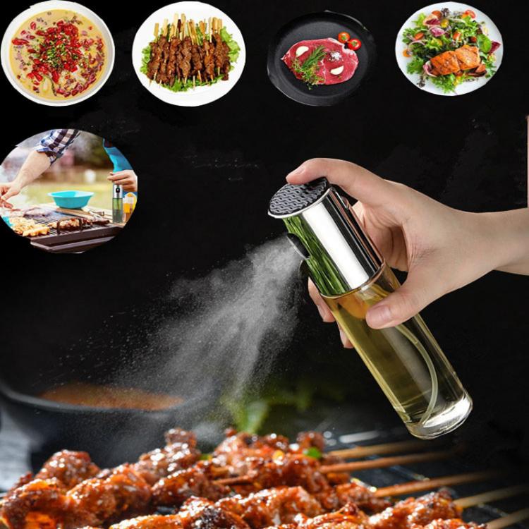 all in one place כלי מטבח ובישול Olive Oil Spray Bottle Portable Oil And Vinegar Distributor Cooking Barbecue Fitness Salad Steak Frying BBQ Baking Kitchen Tools