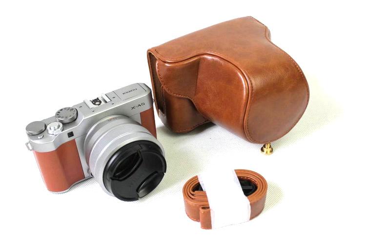 all in one place אביזרים camera bag PU Leather Case for Fujifilm Fuji X-A7 XA7 X-A5 X-A20 xa5 xa20 XA10 15-45mm Lens Cover With Shoulder Strap