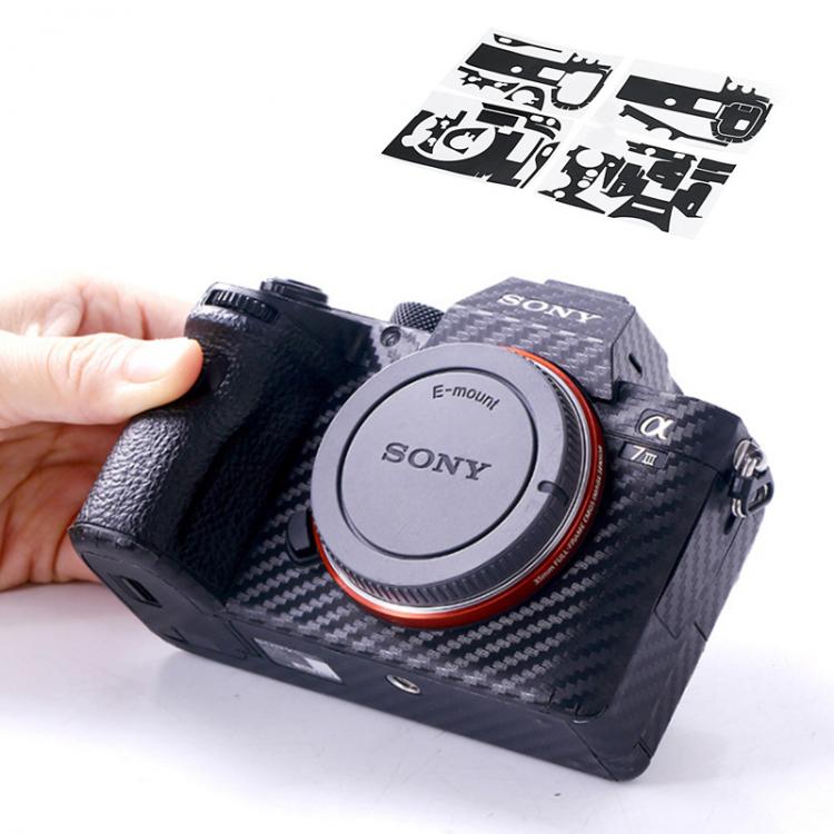 all in one place אביזרים Anti-Scratch Camera Body Carbon Fiber Film Kit For Sony A7 A7RIII A7C A7RII A7II A7SII A9 A7M3 A7RIV A7S3 Cameras Skin Sticker