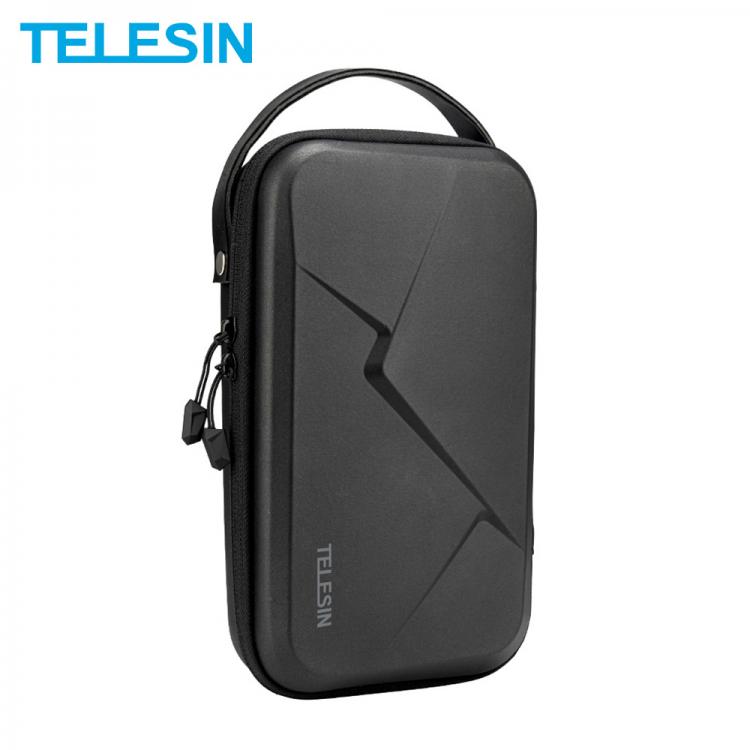 all in one place אביזרים TELESIN Portable Storage Bag Waterproof Carrying Case Adjustable Space for GoPro 9 8 7 6 5 Xiaomi Yi Osmo Action Accessories