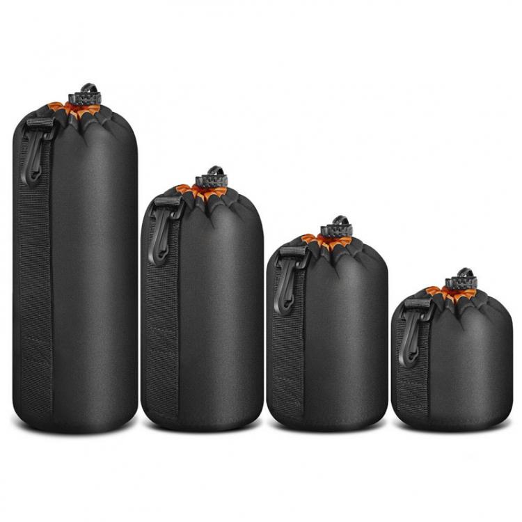 all in one place אביזרים Camera Lens Case Photo DSLR Lens Drawstring Pouch Bag Thickness Soft DSLR Lens Bag for Canon Nikon Lens Waterproof Protector