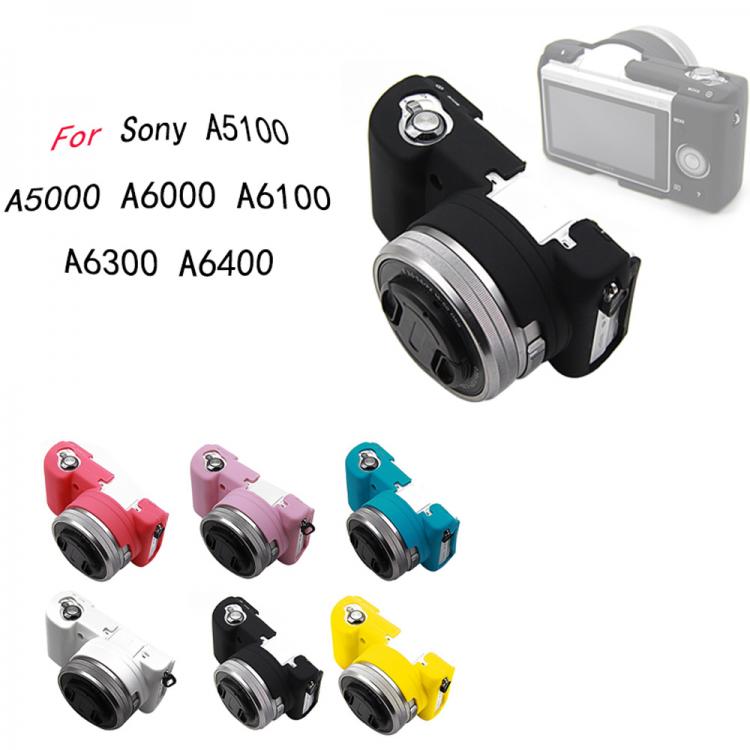 all in one place אביזרים For Sony Alpha A5100 A5000 A6000 A6100 A6300 A6400 Cover For Soft Silicone Rubber Camera Case Bag Protect Skin Protective Body