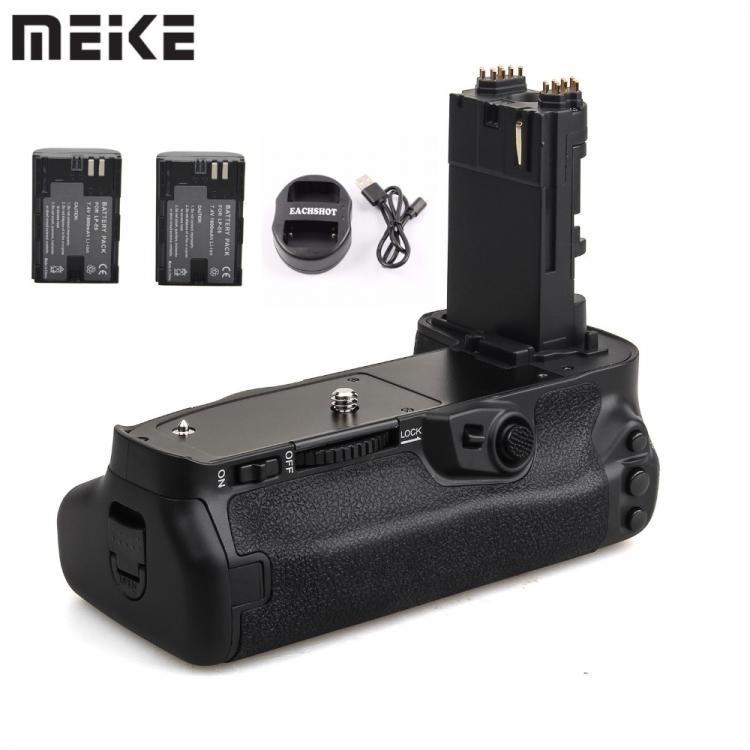 all in one place אביזרים Meike MK-5D4 Multi-Power Battery Grip Pack for Canon EOS 5D mark IV Camera as BG-E20 with LP-E6 Battery And USB Dual Charger