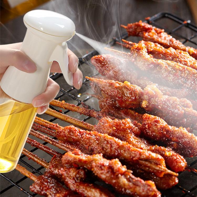 all in one place כלי מטבח ובישול 210ML Gravy Boats Oil Spray Mist Bottle Kitchen Olive Oil Vinegar BBQ Pneumatic Cooking Grill Salad Grilling Spray Dispenser