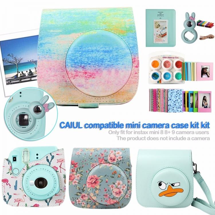 all in one place אביזרים NEW Camera Bag Accessories A Bundle Kit for Fujifilm Instax Mini 8 8+ 9 Protective Case Cover