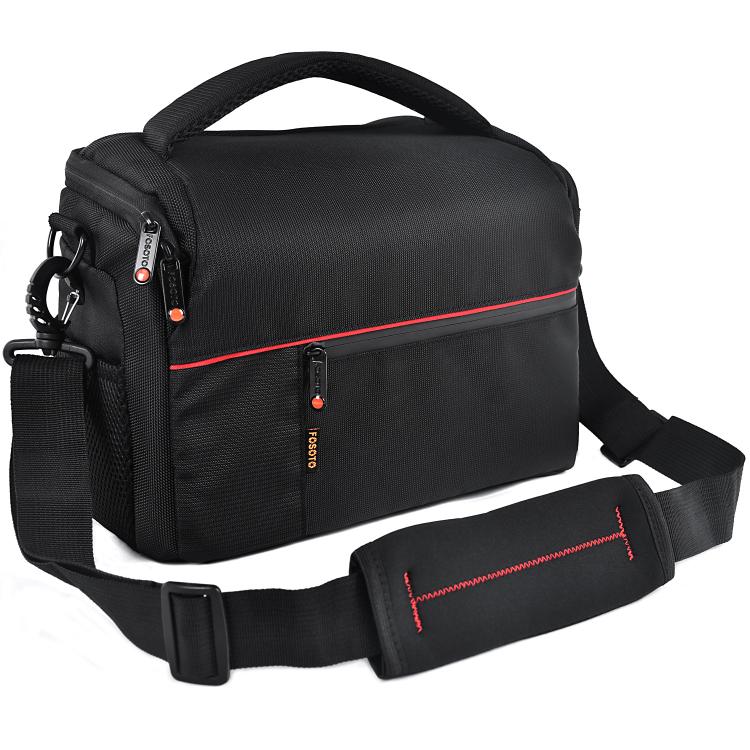all in one place אביזרים Fusitu DSLR Camera Bag Digital Waterproof Nylon Shoulder Bag For Camera Lens Canon M50 600D 60D 80D Sony A6000 A7 III Nikon Z50