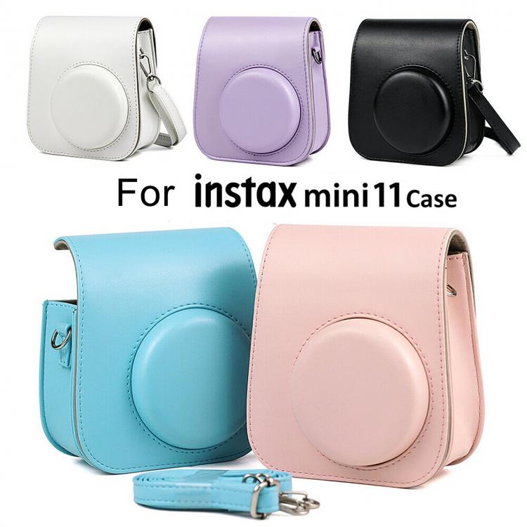 all in one place אביזרים Instant Camera Case For Instax Mini 11 Leather Bag Transparent Protective Shell For Instax Mini11 Shockproof Carrying Case Cover