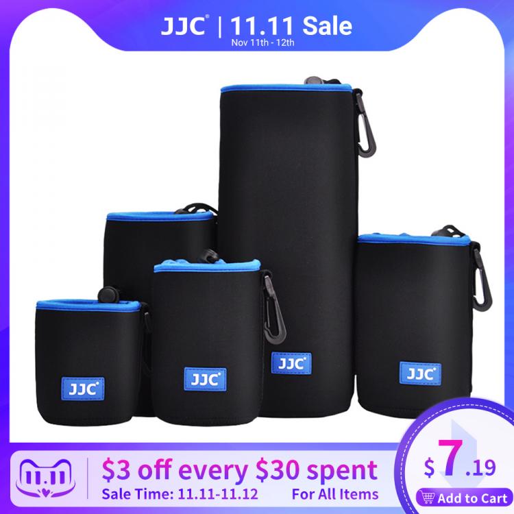 all in one place אביזרים JJC Drawstring Camera Bag Lens Case Pouch for Canon Nikon Fuji Sony Olympus DSLR Lens Accessories Protector Bag for the Camera