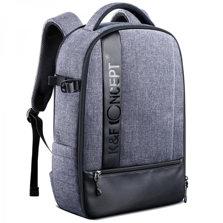all in one place אביזרים K&F Concept Professional Camera Backpack Large Capacity Waterproof Photography Bag for DSLR Cameras,15" Laptop,Tripod,Len