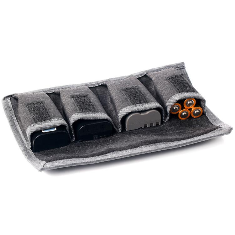 all in one place אביזרים Besegad 4-Slots DSLR Battery Bag Portable Camera Battery Carrying Storage Case Holder Pouch for Nikon Canon Sony Camera Gadgets