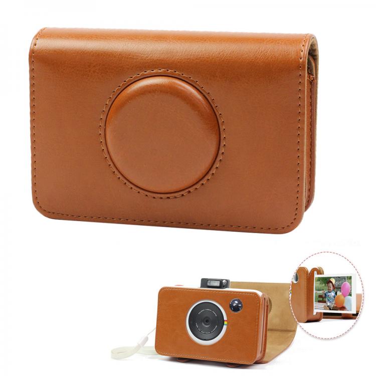 all in one place אביזרים Besegad Retro PU Leather Waterproof Anti-shock Storage Carry Bag Case Cover for Polaroid Snap Touch Instant Print Digital Camera