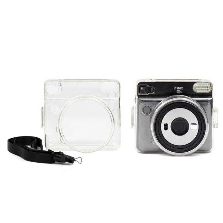 all in one place אביזרים Transparent Crystal Protective Shell Case Crystal Plastic Camera Case For FUJIFILM Instax SQUARE SQ6