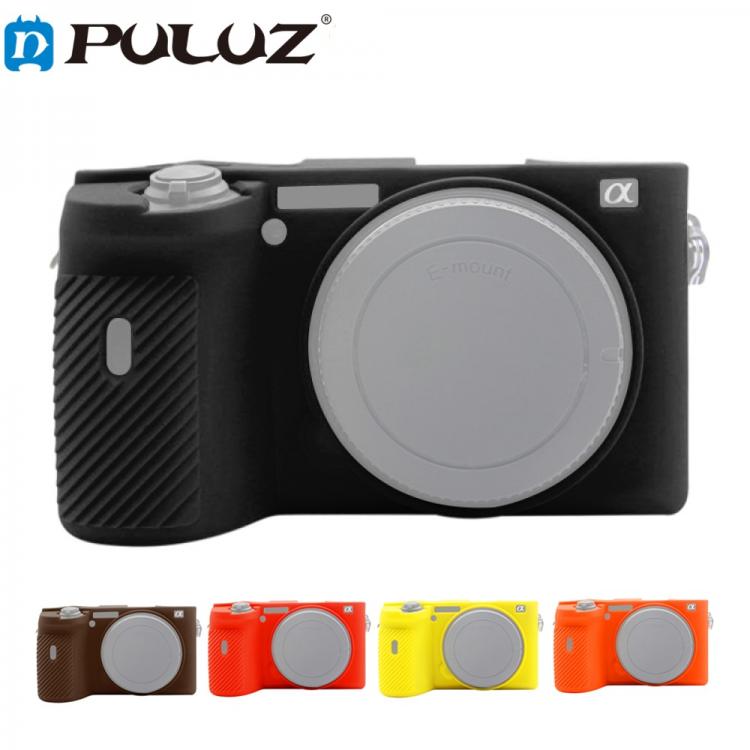 all in one place אביזרים PULUZ Soft Silicone Rubber Camera Protective Body Cover Skin Case For Sony A6600/ILCE- 6600/ILCE-6500/A6000/A6300 DSLR Camera
